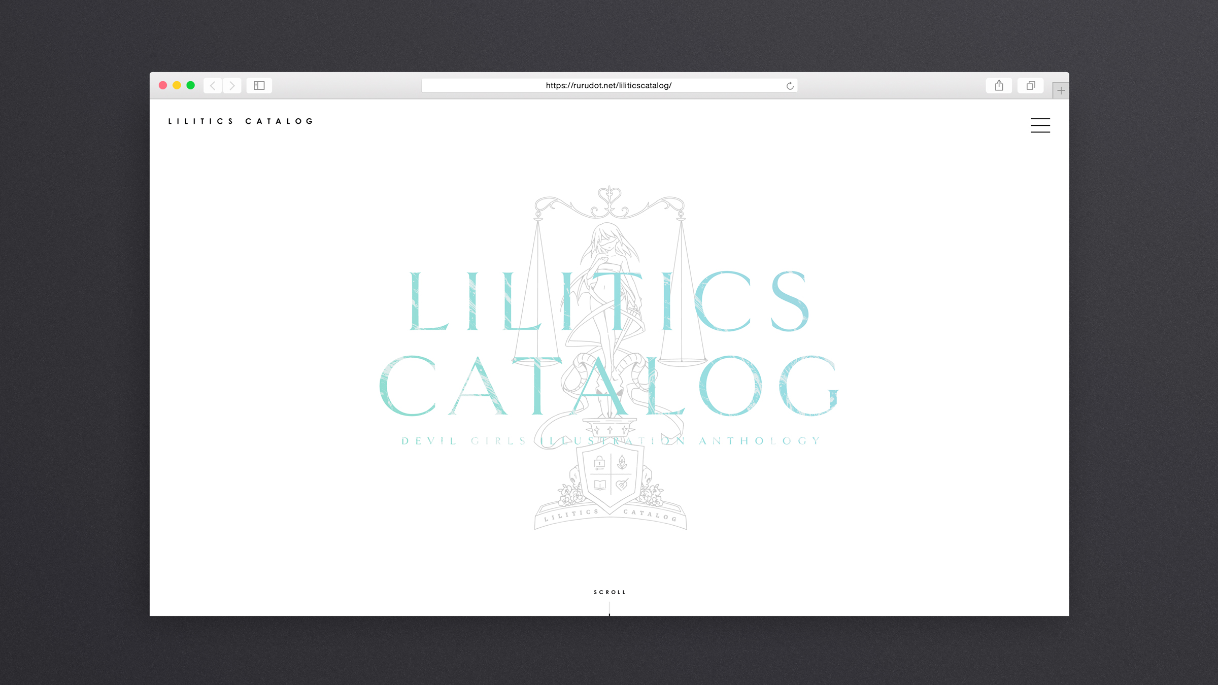 LILITICS CATALOG WEBデザイン・コーディング